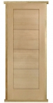 Modena 4 Prehung Solid Oak External Door